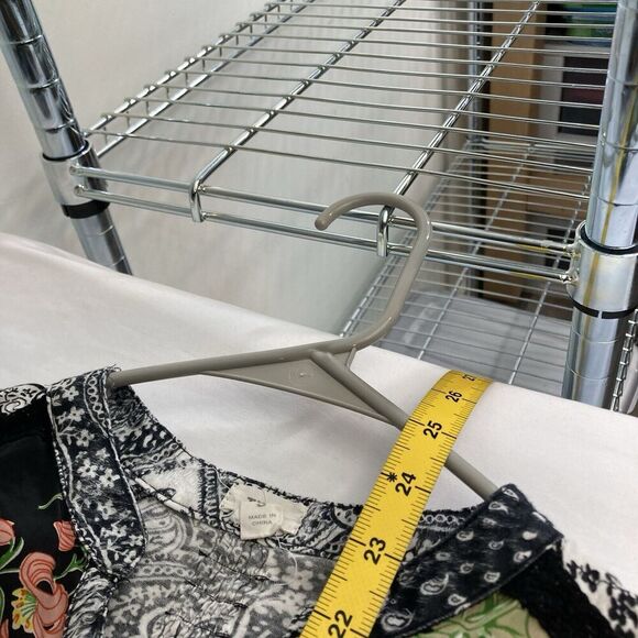 Anthropologie Tiny Women's Lacona Popover Top Size S Floral Boho Colorful Flowy - Picture 11 of 11